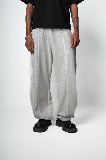 WIND'S GRAY PANTS BALLON-FIT