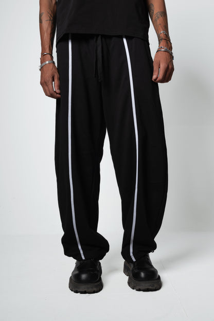WIND`S BLACK PANTS BALLON-FIT