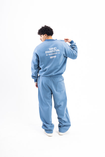 DEEP INDIGO PIPED SUIT